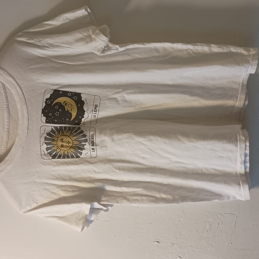 PS/LA sun and moon tarot card shirt woman's L